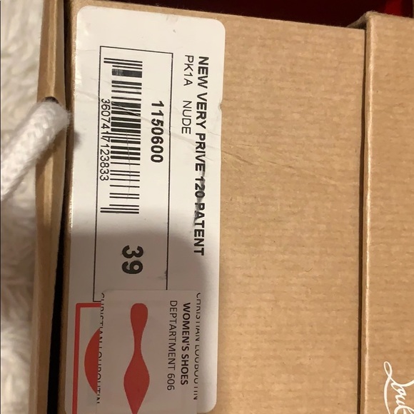 Brand new with box and receipt RED BOTTOMS - Picture 5 of 5